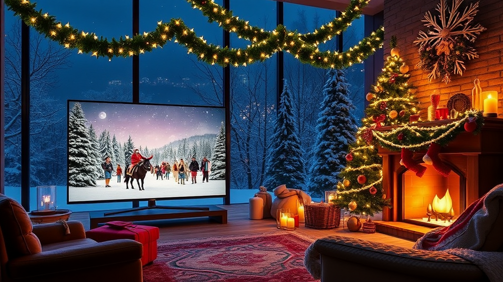 Alle Jahre wieder- die TV Highlights zum Weihnachtsfest. Foto: KI generated