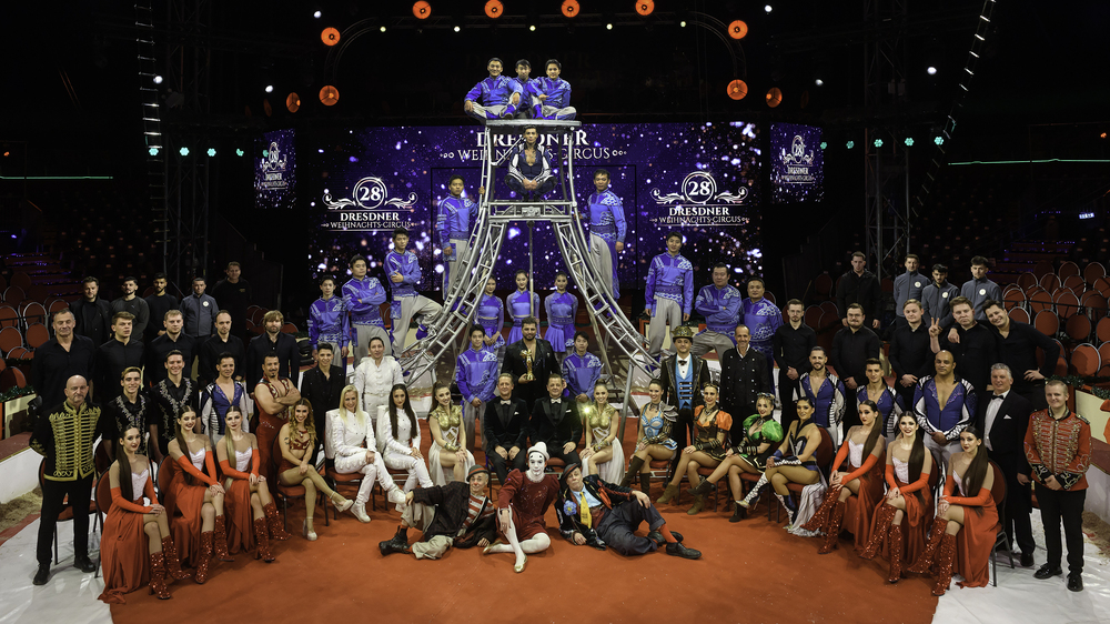 Erneuter Besucherrekord: Der 28. Dresdner Weihnachts-Circus begeistert über 100.000 Gäste. Foto: Andre Braun