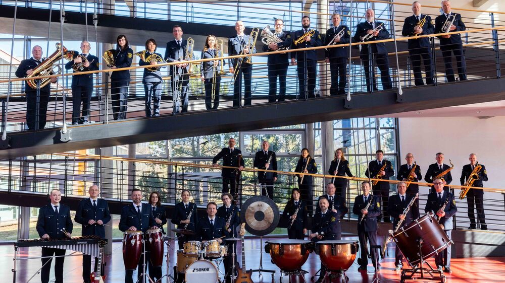 Polizeiorchester Sachsen. Foto: Polizei Sachsen /PVA