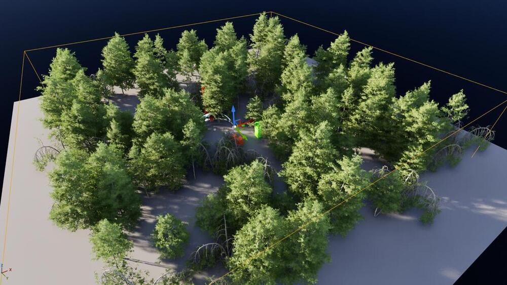 In digitalen Bühnenbildern wie diesen kreieren die Teilnehmenden ihr eigenes Spieluniversum. Foto: PR