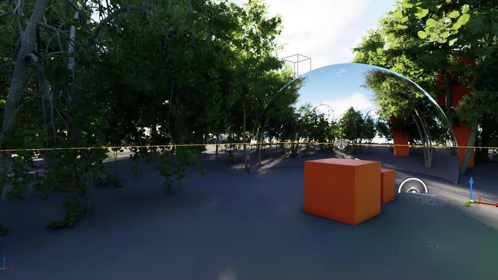 In digitalen Bühnenbildern wie diesen kreieren die Teilnehmenden ihr eigenes Spieluniversum. Foto: PR