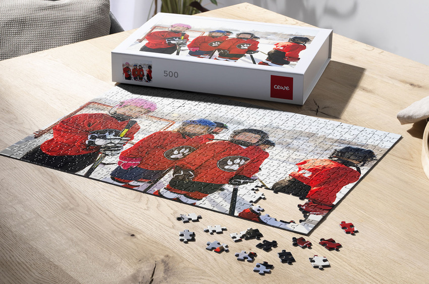 Ob Sport oder Freizeit: Schöne Erinnerungen lassen sich als Puzzle-Unikat verewigen. Foto: DJD/CEWE