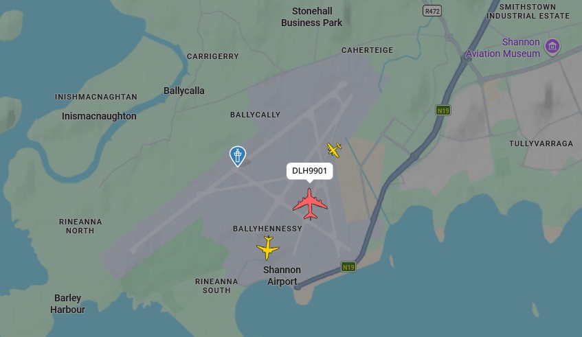 Screenshot flightradar24
