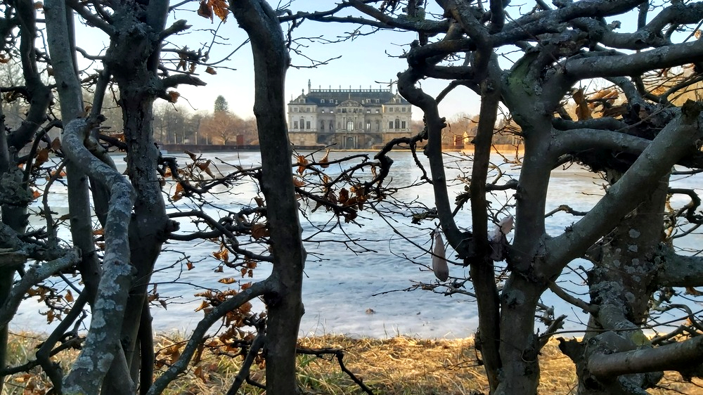 Das Februarwetter war, anfangs kalt und niederschlagsreich. Foto: MeiDresden.de