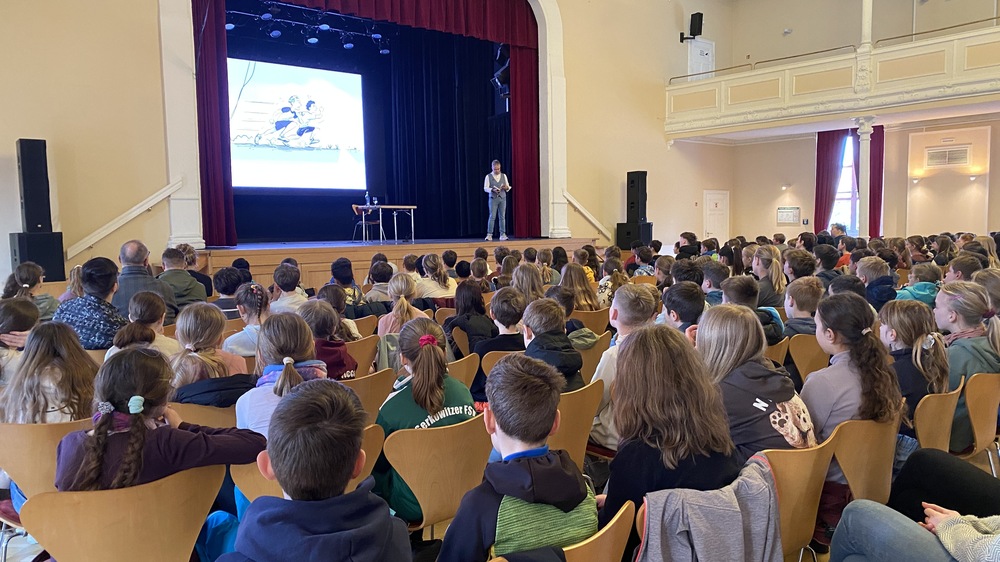 Welttag des Buches in Coswig. Foto: Stadtverwaltung Coswig