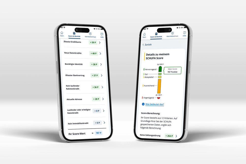 Neuer SCHUFA Score   © Schufa