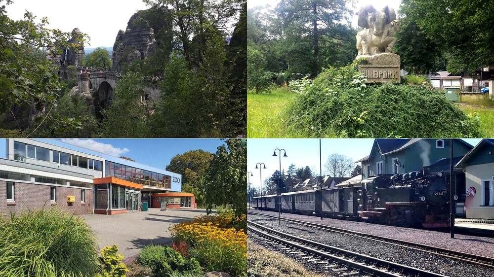 Die MeiDresden.de Ausflugs- und Freizeittipps zum Osterfest. Bildmontage: MeiDresden.de
