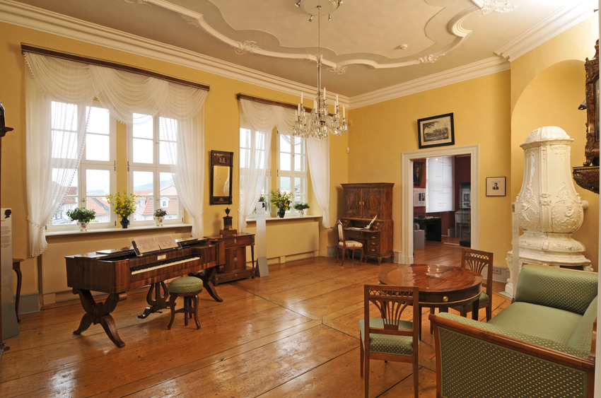Im GoetheStadtMuseum ist die Dienstwohnung des Namenspatrons zu sehen. Foto: DJD/Stadtverwaltung Ilmenau/Thomas Wolf