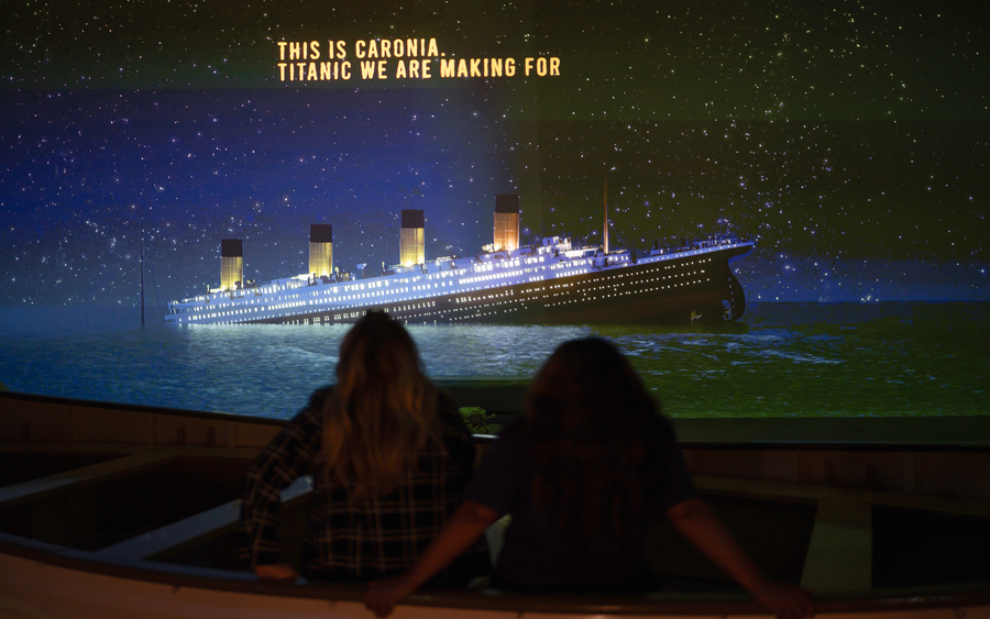 TITANIC-  Eine Immersive Reise . © ExHub