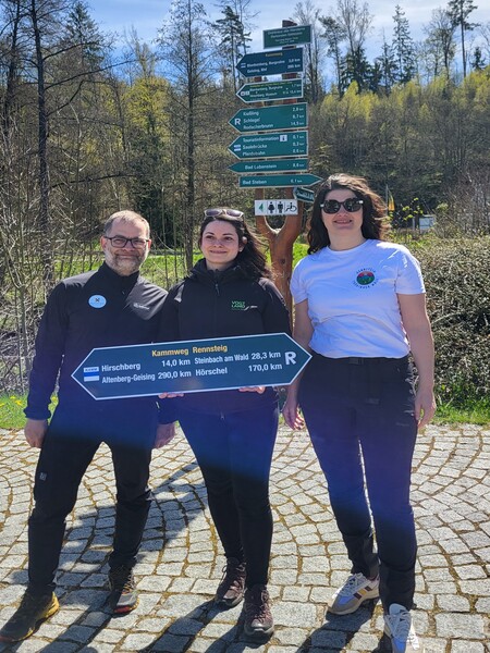 Kooperationsvereinbarung Kammweg & Rennsteig  Foto: Susann Eberlein/ Regionalverbund Thüringer Wald e.V.