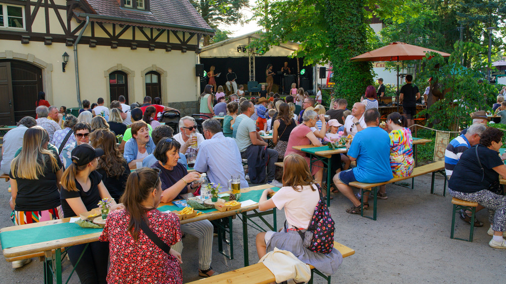 Rückblick auf das letzte Waldfest. Foto. Daniel Csobot