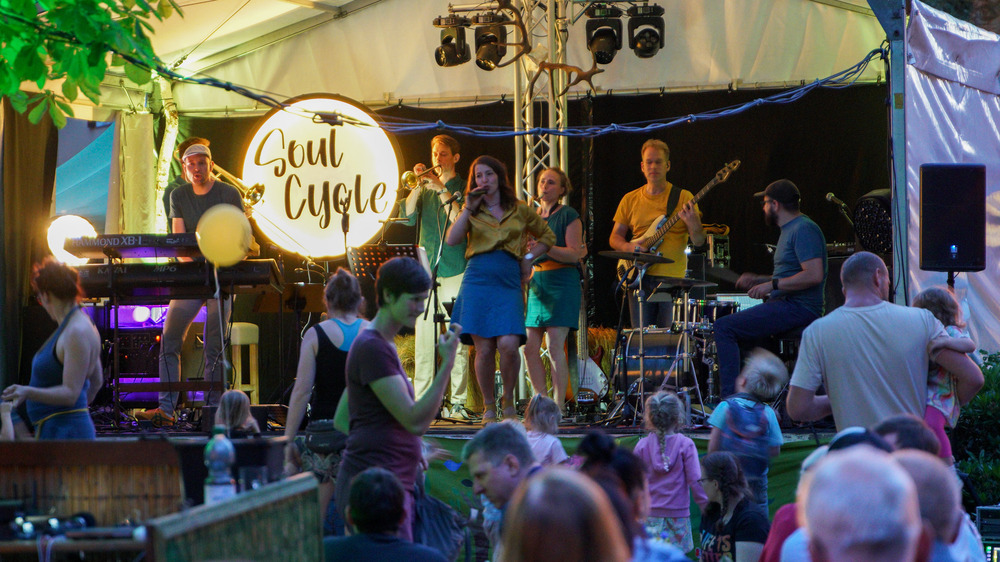Rückblick auf das letzte Waldfest. Foto. Daniel Csobot