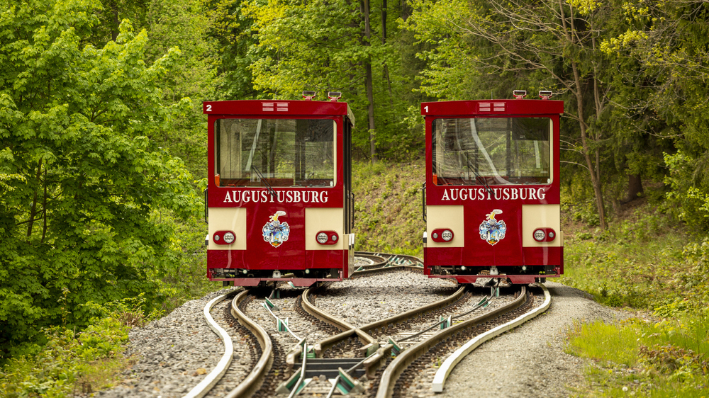 Die Drahtseilbahn Augustusburg. Foto: Brumm/VMS
