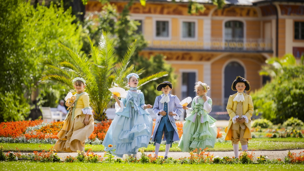 Kostümführung im Schlosspark Pillnitz © Sylvio Dittrich