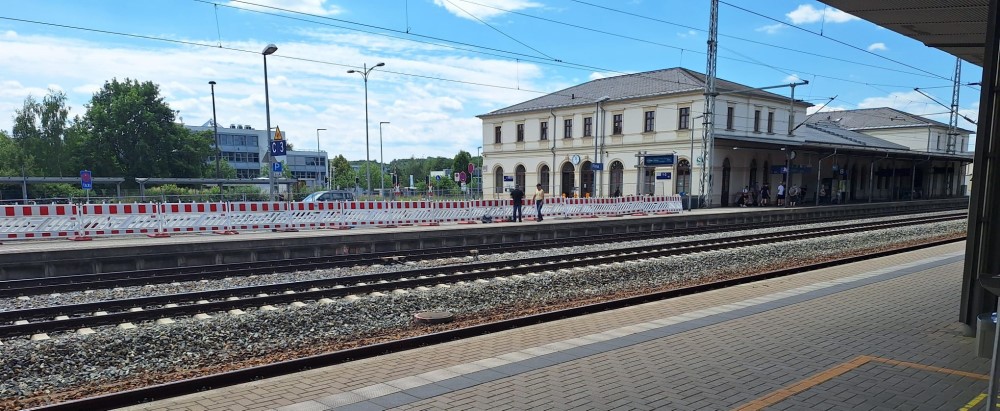 Pirna Bahnhof © Leserfoto