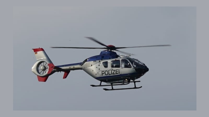 BPOLI BHL: Fahndung aus der Luft - Acht unerlaubt eingereiste Personen festgestellt  (Foto: MeiDresden.de)