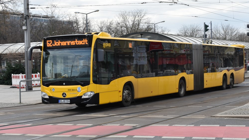 Buslinien 62, 63, 85 werden ab Montag wegen Bauarbeiten in Plauen umgeleitet ©NeiDresden.de (Symbolfoto)