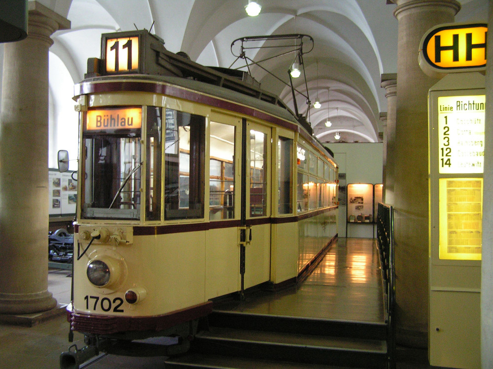 Großer Hecht im Verkehrsmuseum Dresden  © Gunter Gall