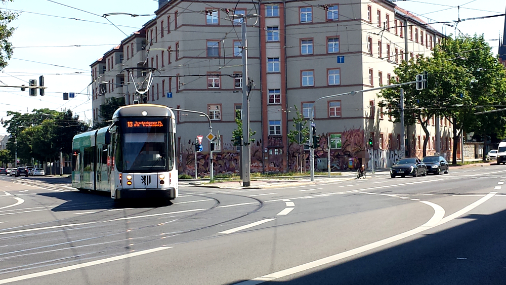 Linien 4 , 9 und 13 fahren am Wochenende anders ©MeiDresden.de