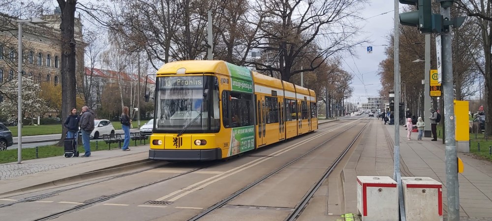 Linie 13 Sachsenplatz © MeiDresden.de